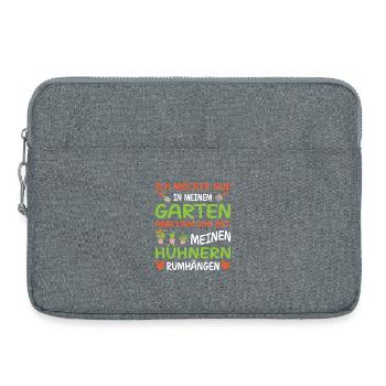 Jardinage de jardinage Jardinier amateur jardinier jardin potager drôle - Sacoche pour ordinateur portable 15 pouces - gris chiné - Devant