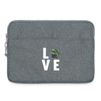 Mantes religieuses Mantes religieuses - Sacoche pour ordinateur portable 15 pouces - gris chiné - Devant