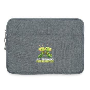 Mantes religieuses Mantes religieuses - Sacoche pour ordinateur portable 15 pouces - gris chiné - Devant