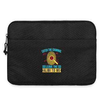 Forensic Science Major Catch The Criminal - Laptop bag 15" - black - Front