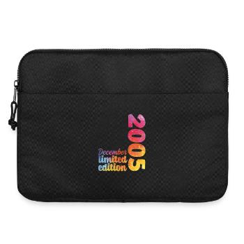 Geburtstagsgeschenk Dezember 2005 - Laptoptasche 15" - Schwarz - Vorne