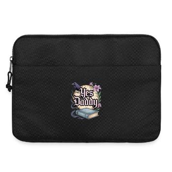Dark Romance Booktok Yes, Daddy - Laptoptasche 15" - Schwarz - Vorne