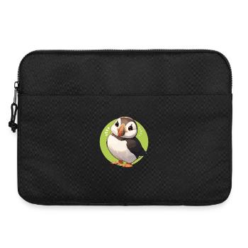 Puffin Papageientaucher - Laptoptasche 15" - Schwarz - Vorne