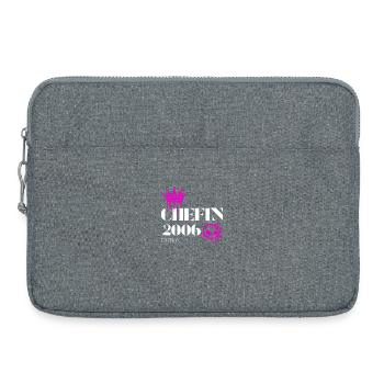 Chefin Edition 2006 19 Birthday Saying - Laptop bag 15" - heather grey - Front