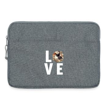 Puffin Papageientaucher - Laptoptasche 15" - Grau meliert - Vorne