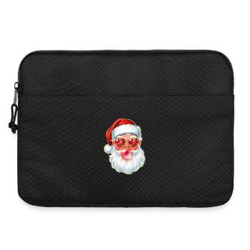 Süßer Weihnachtsmann-Kaugummi Kaugummi - Laptoptasche 15" - Schwarz - Vorne