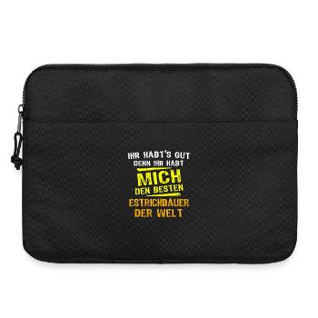 Screed Builder Gift - Laptop bag 15" - black - Front