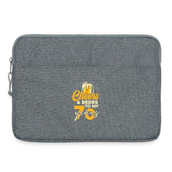 70 ans de Cheers & Beers - Sacoche pour ordinateur portable 15 pouces - gris chiné - Devant