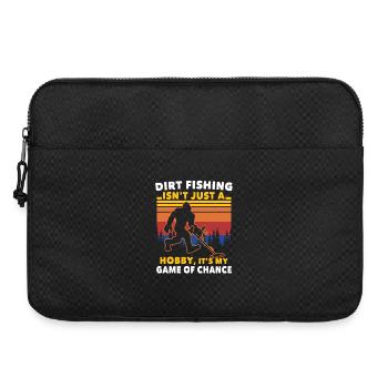 Dirt Fishing Big Foot - Laptop bag 15" - black - Front