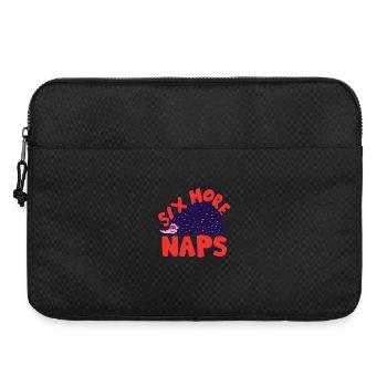 Igel Tag Hedgehog Day Six More Naps - Laptoptasche 15" - Schwarz - Vorne