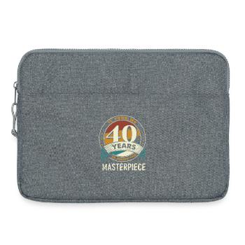 40 Years of Masterpiece Anniversary - Laptop bag 15" - heather grey - Front