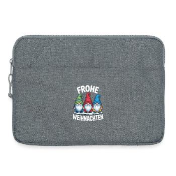 Joyeux Trio de Nains - Sacoche pour ordinateur portable 15 pouces - gris chiné - Devant