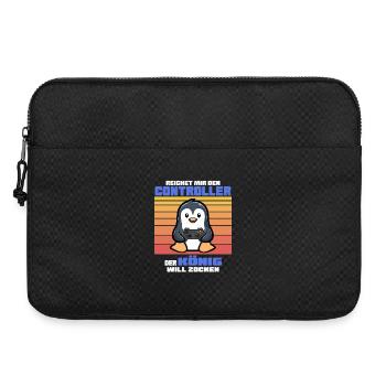 Roi du jeu - Sacoche pour ordinateur portable 15 pouces - noir - Devant