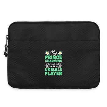 Petite amie Ukulélé hawaïen Ukélé Ma - Sacoche pour ordinateur portable 15 pouces - noir - Devant