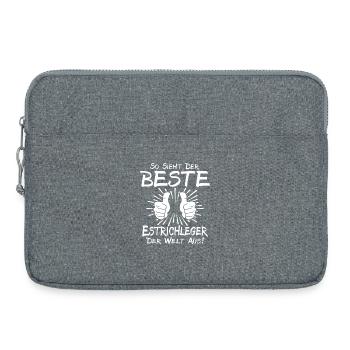 Meilleure couche de table - Sacoche pour ordinateur portable 15 pouces - gris chiné - Devant