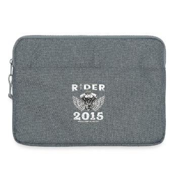 Rider depuis 2015 - élevé sur l’acier et la vitesse - Sacoche pour ordinateur portable 15 pouces - gris chiné - Devant