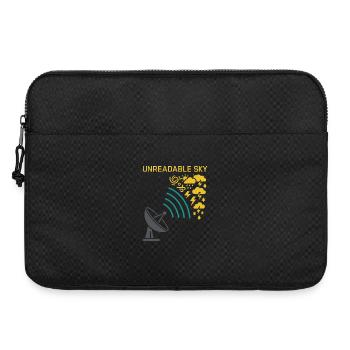 weather, drama, humor, gift, rain, snow - Laptop bag 15" - black - Front