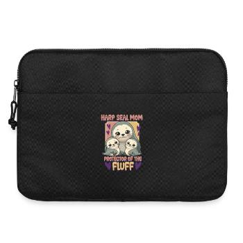 Sattelrobbe Robben - Laptoptasche 15" - Schwarz - Vorne