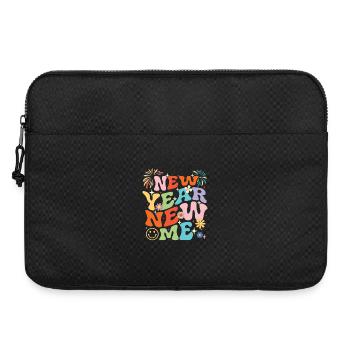 Nouvelle An Nouvelle Moi 2026 Motivation Nouvelle Fête de Départ - Sacoche pour ordinateur portable 15 pouces - noir - Devant