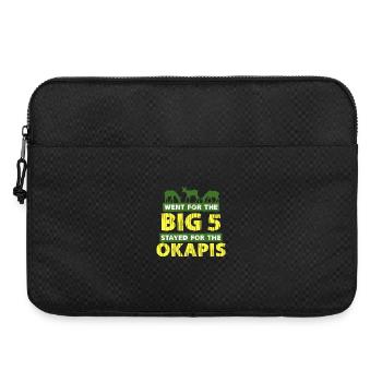 Okapi Tier - Laptoptasche 15" - Schwarz - Vorne