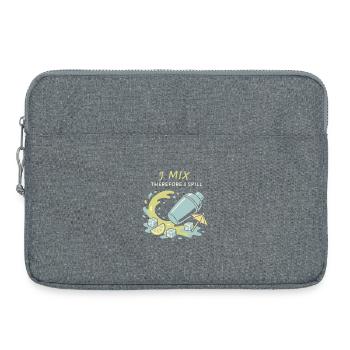 Shaker Steckt Fest Anfänger-mixologe - Laptoptasche 15" - Grau meliert - Vorne