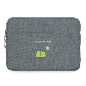 Shaker Steckt Fest Anfänger-mixologe - Laptoptasche 15" - Grau meliert - Vorne