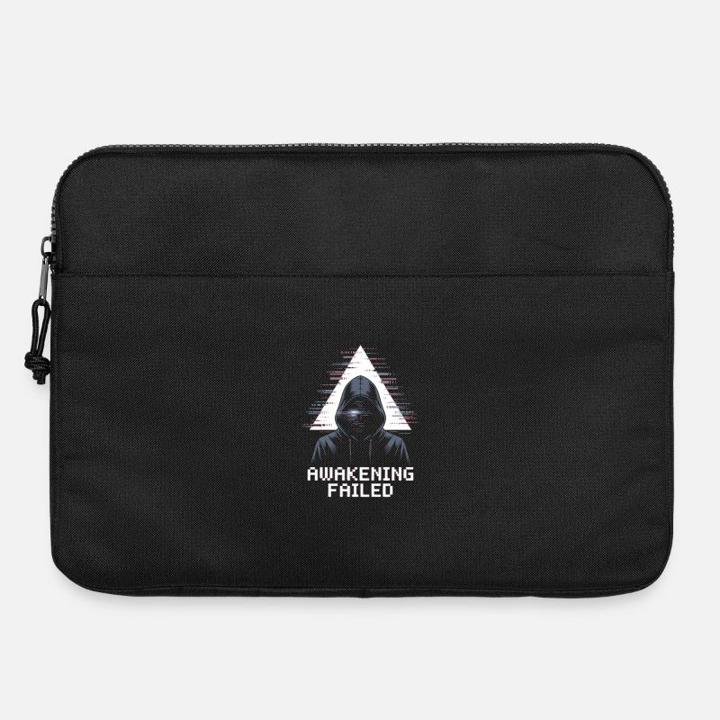 Awakening Failed Glitch in Hacker Style - Laptop bag 15" - black