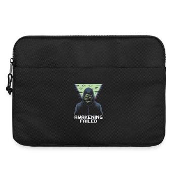 Awakening Failed – Retro Cyber Glitch - Laptop bag 15" - black - Front