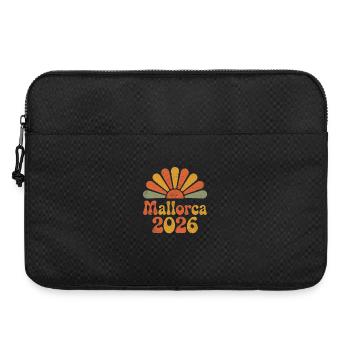 Mallorca Sonnenaufgang 2026 - Laptoptasche 15" - Schwarz - Vorne