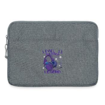 Level 11 Unlocked Legend - Laptoptasche 15" - Grau meliert - Vorne