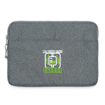 Energy Drink - Laptoptasche 15" - Grau meliert - Vorne