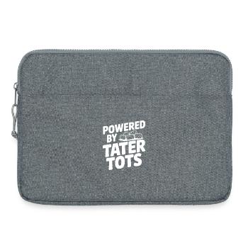 Angetrieben von Tater Tots - Laptoptasche 15" - Grau meliert - Vorne