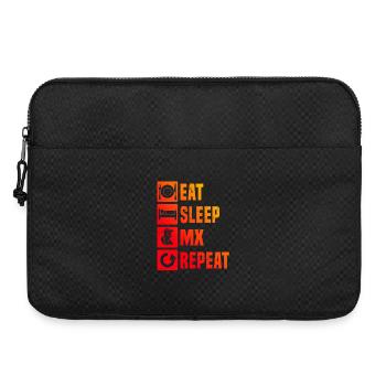 Simple Motocross Idee für Motocross - Laptoptasche 15" - Schwarz - Vorne