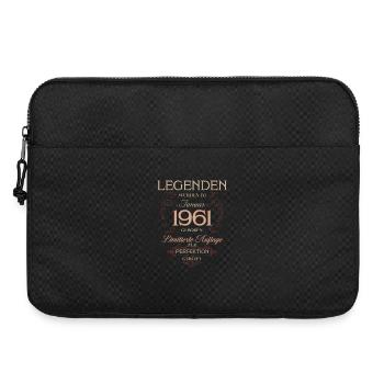 65th Birthday Legend January 1961 - Laptop bag 15" - black - Front