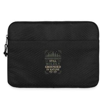 Neurodivergent introvert - Laptop bag 15" - black - Front
