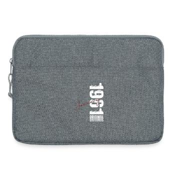 65th Birthday Original January 1961 - Laptop bag 15" - heather grey - Front