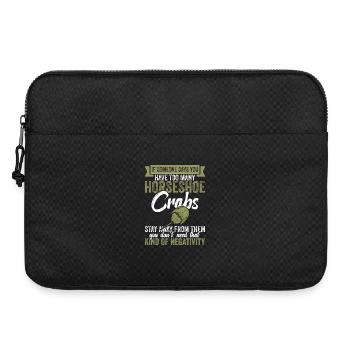  Horseshoe Crab Mom Fossil Lover Encycloart - Laptop bag 15" - black - Front