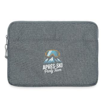 Après Ski Mountains Party Team Lunettes de ski - Sacoche pour ordinateur portable 15 pouces - gris chiné - Devant