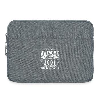Aged to Perfection 2001 Limited - Laptop bag 15" - heather grey - Front