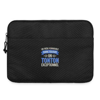 A wonderful brother, an exceptional uncle - Laptop bag 15" - black - Front