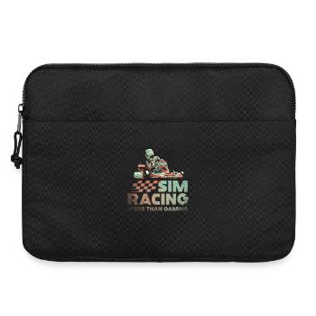Sim Racing: Mehr als nur Gaming - Laptoptasche 15" - Schwarz - Vorne