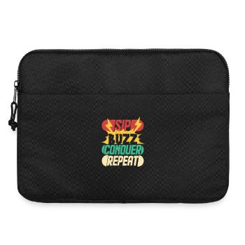 Energy Drink Sip Buzz Conquer - Laptop bag 15" - black - Front
