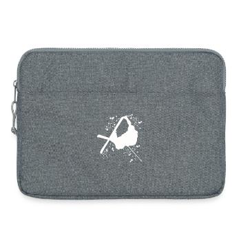 Ski alpin Sports d’hiver Ski nordique - Sacoche pour ordinateur portable 15 pouces - gris chiné - Devant