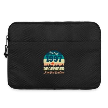 Geburtstagsgeschenk Dezember 1997 - Laptoptasche 15" - Schwarz - Vorne
