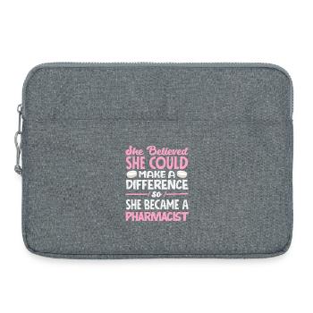 Apotheker Pharmazeutisch-technischer - Laptoptasche 15" - Grau meliert - Vorne
