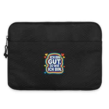 I'm Good Shirt, Self Love Saying - Laptop bag 15" - black - Front