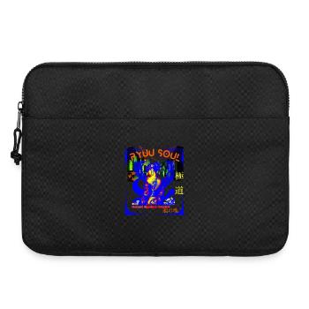 Neon Thermal Geisha Dragon Soul Streetwear - Laptop bag 15" - black - Front
