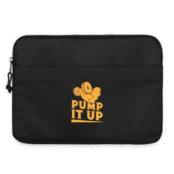 Fitness Fanatics Pump It Up Calisthenics Gym - Laptoptasche 15" - Schwarz - Vorne