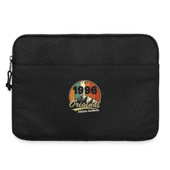 1996 Vintage Rétro Cadeau d’anniversaire - Sacoche pour ordinateur portable 15 pouces - noir - Devant