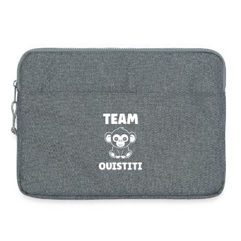 ouistiti - Sacoche pour ordinateur portable 15 pouces - gris chiné - Devant